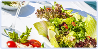 Alimentos frescos lavados con agua alcalina ionizada Kangen®, ideales para eliminar pesticidas y mantener una dieta saludable